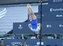 Bakıda idman gimnastikası üzrə Dünya Kuboku yarışlarının ilk günü start götürüb. Azərbaycan, 19 fevral, 2016